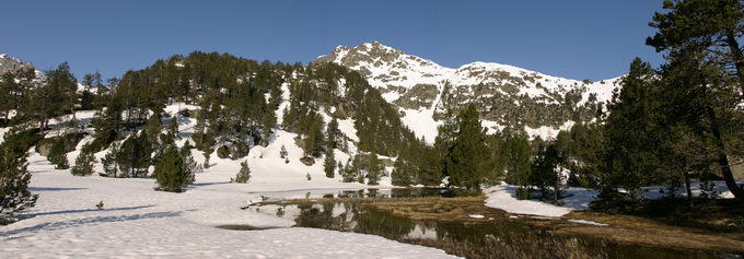 Mots-clés: étang lac colomers,pyrénées,