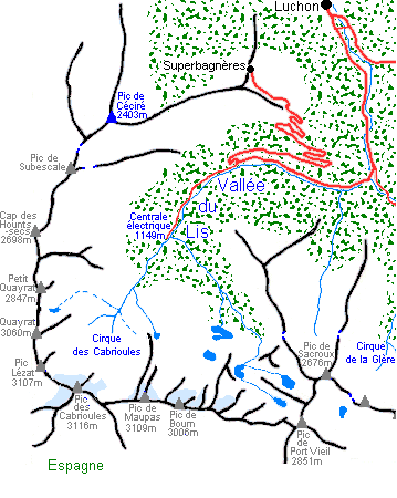 carte itinéraire ceciré