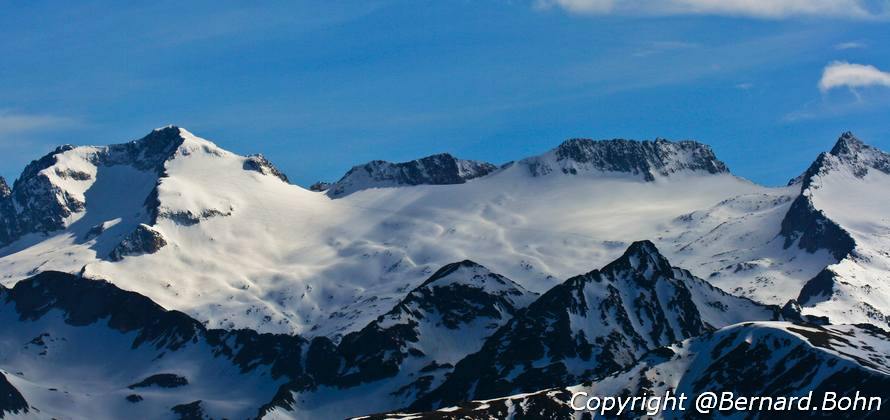 Panorama pic d'aneto et Maladeta Pyrénées