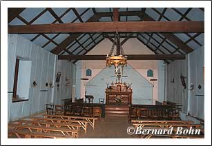 intérieur chapelle de l'isard