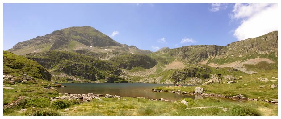 étangs de Fontargente Ariège Pyrénées