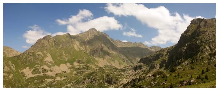 panorama sur Pic de Rulhe