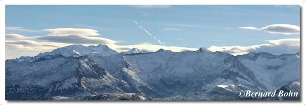 Panorama sommets ariègeois depuis le pic des trois Seigneurs