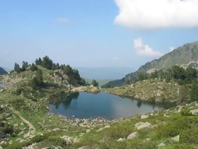 laquet entre lac de Gréziolles et lac de Caderolles