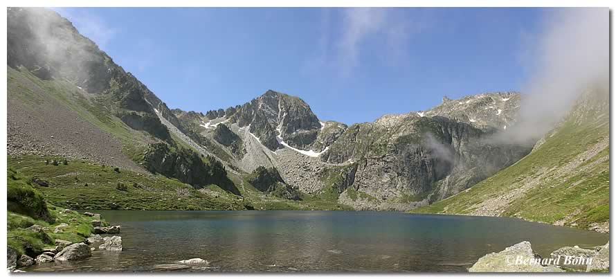 panorama lac Ilhéou hautes-pyrénées