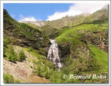 La cascade de soutarra gêdre hautes Pyrénées