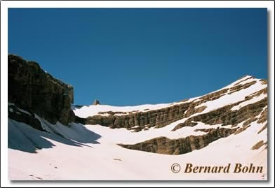 glacier et pic du Taillon cirque de Gavarnie