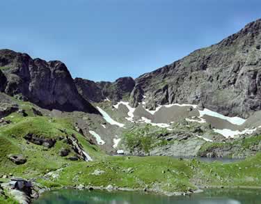 cirque et refuge de bénasque Pyrénées