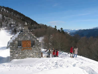 Refuge et cabanne de Lareix