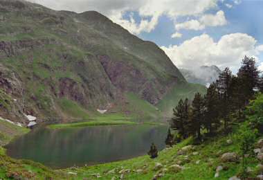 Lac vert vallée du Lis