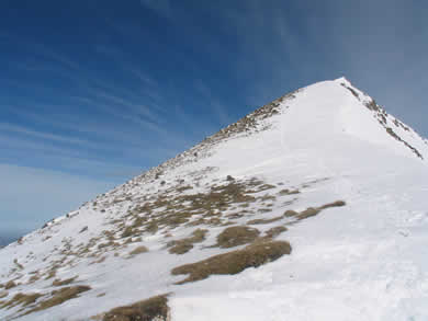 sommet de pique poque 1898 m