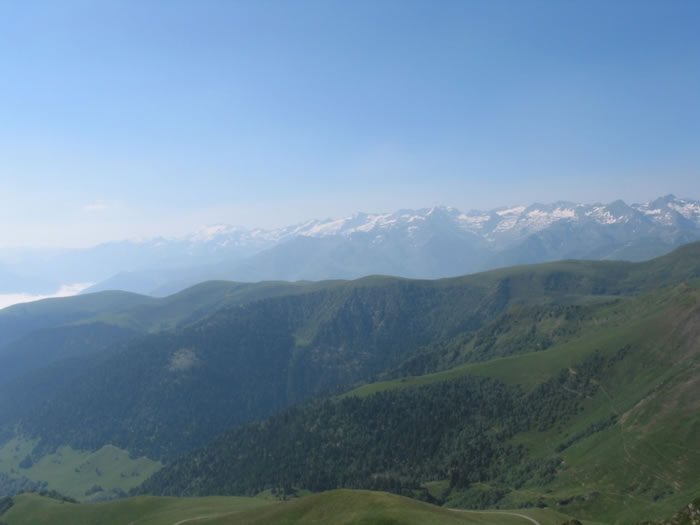 vue depuis sommet du mont Né