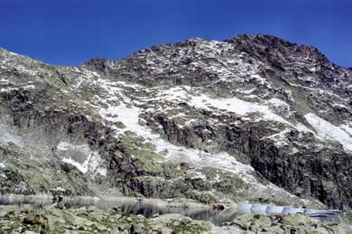 barrage du lac de migouélou vu depuis refuge