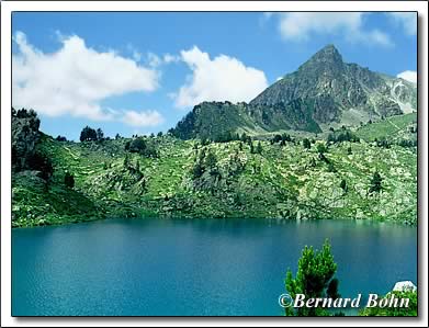 vue sur 2 iéme lac de Bastan