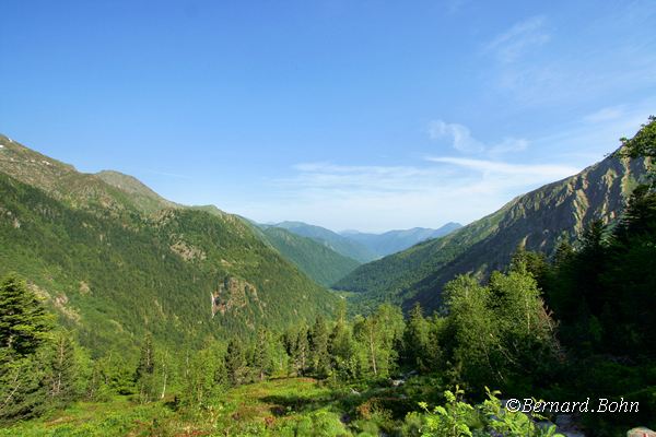 vue sur cagateille montée à la hilette
