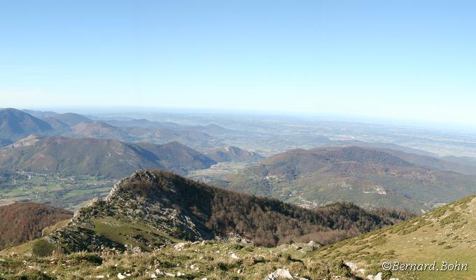 panorama Ouest depuis Pic du Gard
Mots-clés: pic du gard,pyrénées