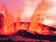 Photos éruption du Volcan La Fournaise à la Réunion