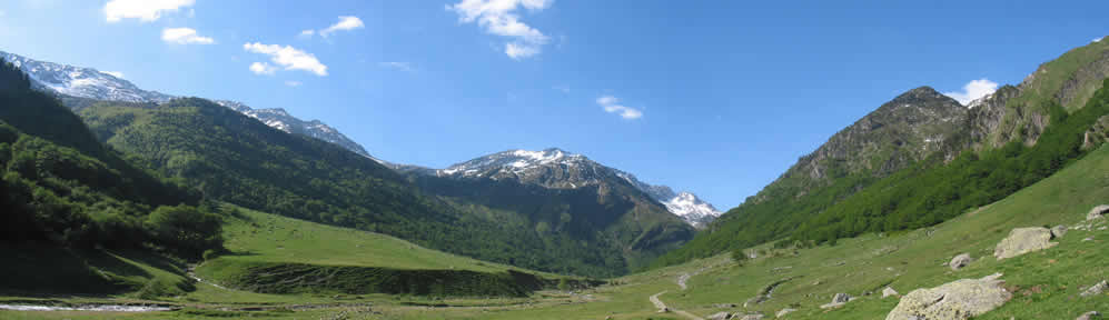 Panorama prairie d'en gaudu réserve d'Orlu