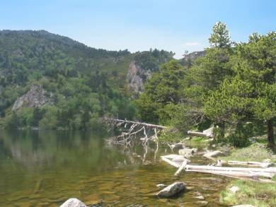 l'étang de querigut Ariège Pyrénées