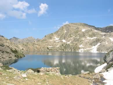 lac d'arredoun Pyrénées Campan