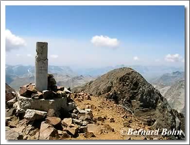 Sommet du vignemale ou  Pique longue  3298 m