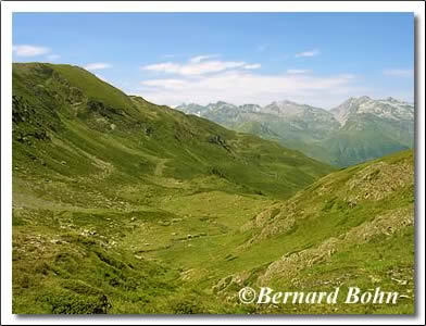 panorama crétes lac de bassia