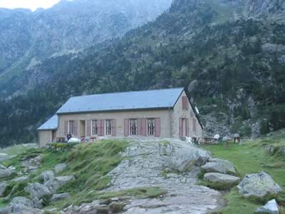 refuge du lac d'Estom vallée du Lutour